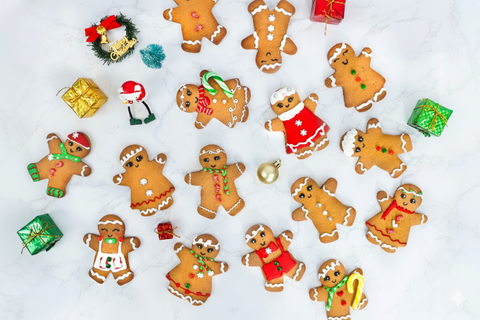 Christmas Gingerbread Man and Friends (Parent & Child) (#XMAS1)