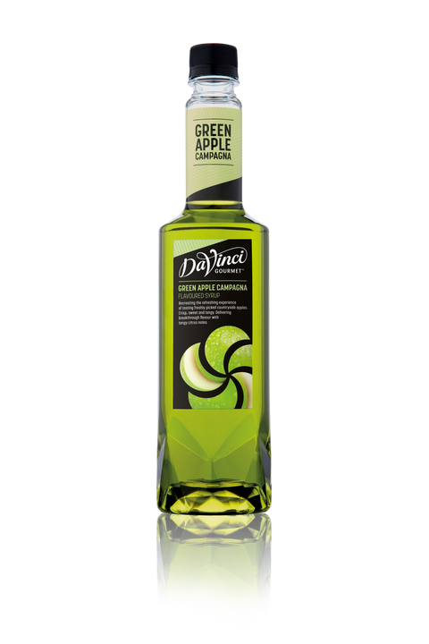 GREEN APPLE CAMPAGNA FLAVOURED SYRUP 750ML (#66736)