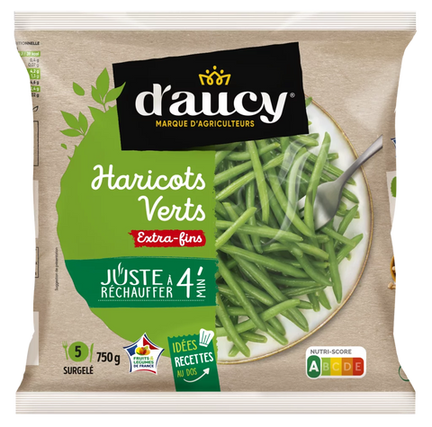 FROZEN EXTRA FINE FRENCH BEANS 1KG (#128722)