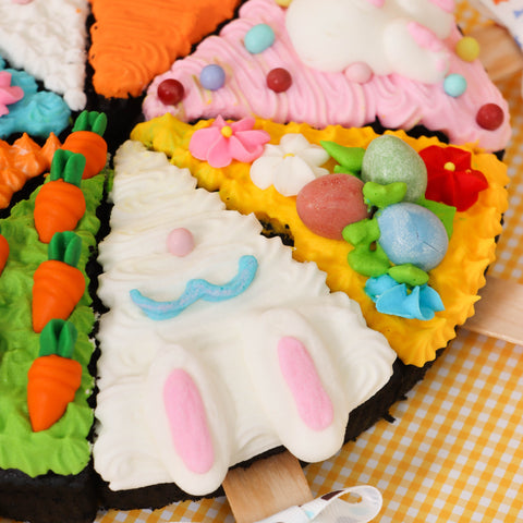 Easter Chocolate Brownie with Royal Icing (Parent + Child 6-12yo) (#CHERMAINEEB)