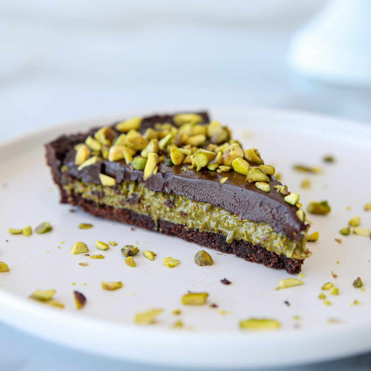 Kunafa Chocolate Pistachio Tart & Matcha Swiss Roll (