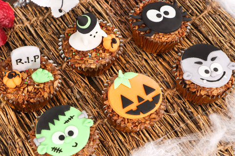 Spooky Halloween Cupcakes (#HLWN01)