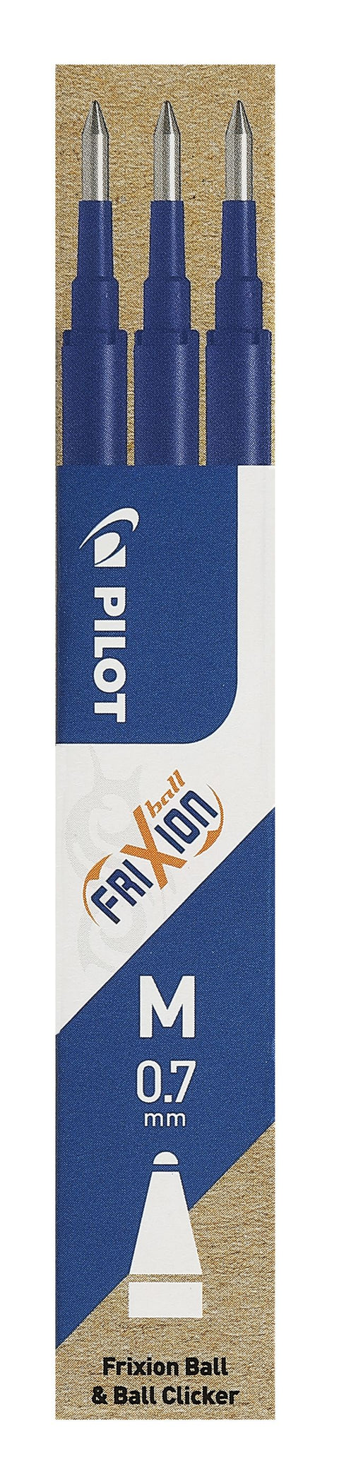 STN FRIXION BLUE 3 REFILL 0.7MM PILOT (#119809)