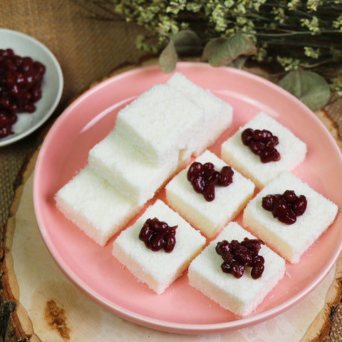 Soft French Bread 冰心軟法 + Coconut Milk Snow Cake  雪花糕 (#KEVTSV0090)