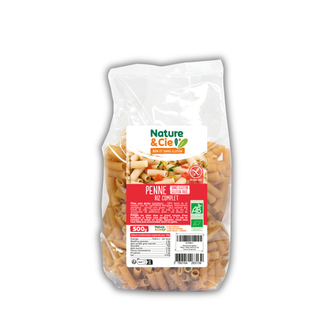 PAST ORG PENNE GF 500G (#125225)