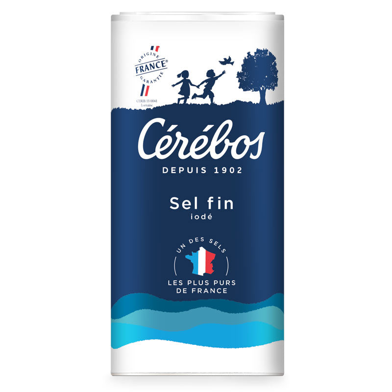 FINE SALT WITH IODINE 500G (