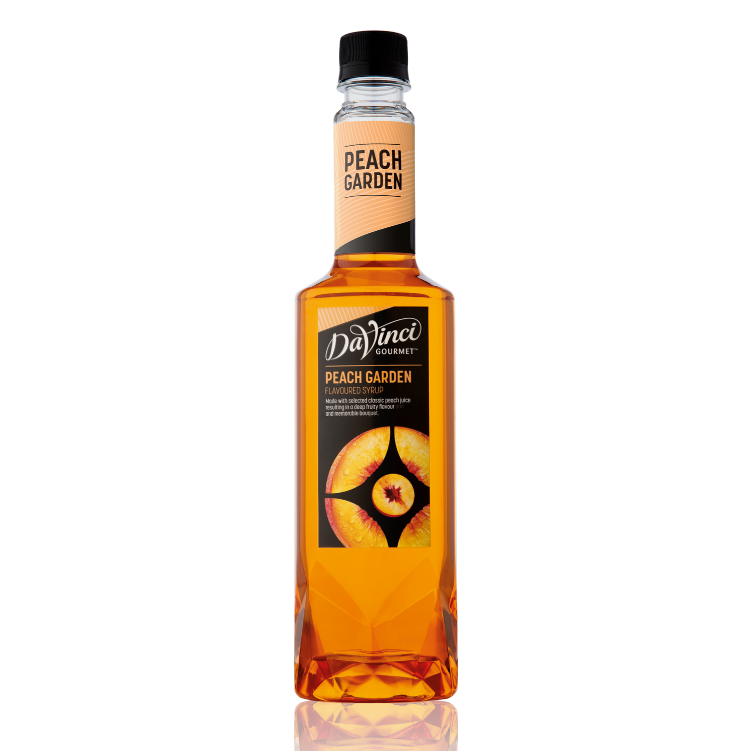 PEACH GARDEN FLAVOURED SYRUP 750ML (