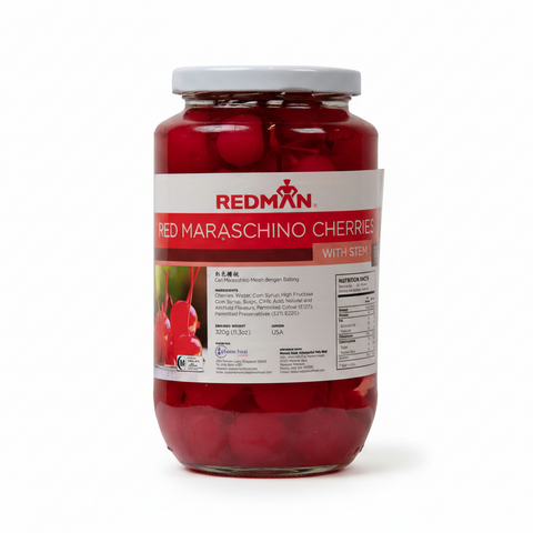 MARASCHINO CHERRY- RED 26OZ (#15112)