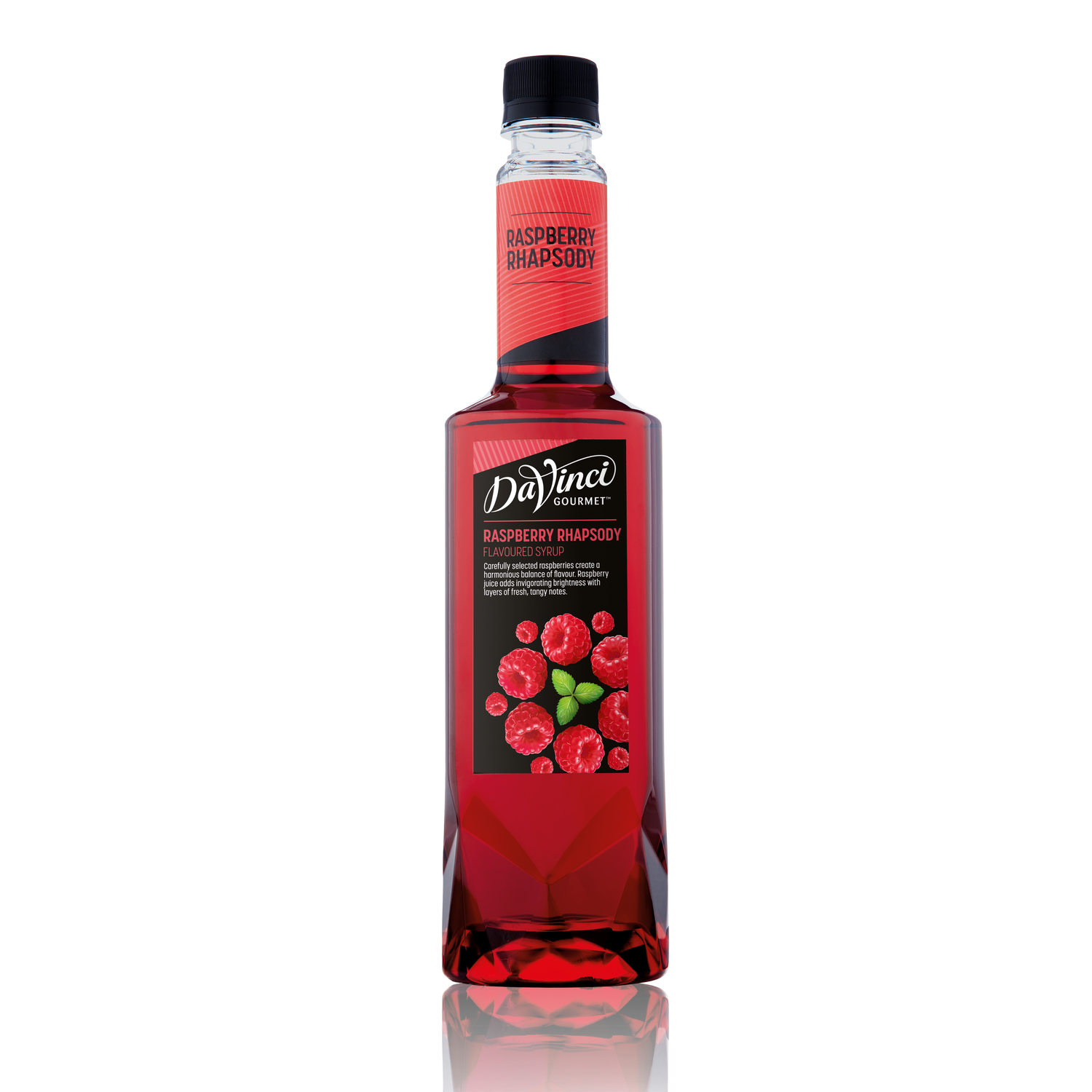 RHAPSODY RASPBERRY FLAVOURED SYRUP 750ML (