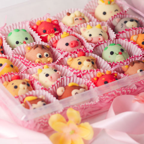 CNY Festive: 12 Zodiac Pineapple Tarts (#SIMSGN0001)