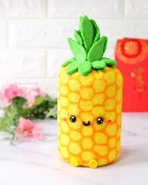 CNY Pineapple 3D Roll Cake (#500119)