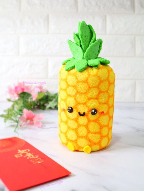 CNY Pineapple 3D Roll Cake (#500119)