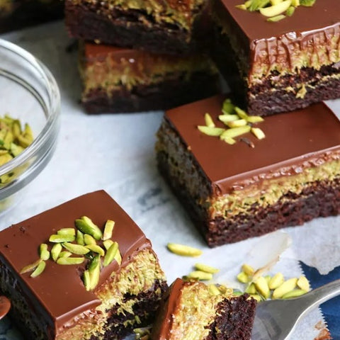 Ultimate Pistachio Kunafa Brownie (#AGNNSP001)