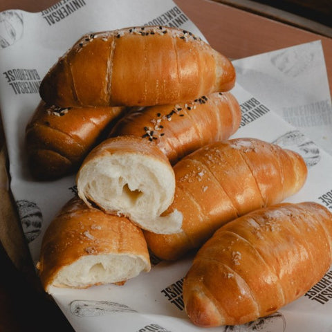 Japanese Shio Pan Bread (Classic Sea Salt Butter, Garlic, Cheese) (#PATSL101)