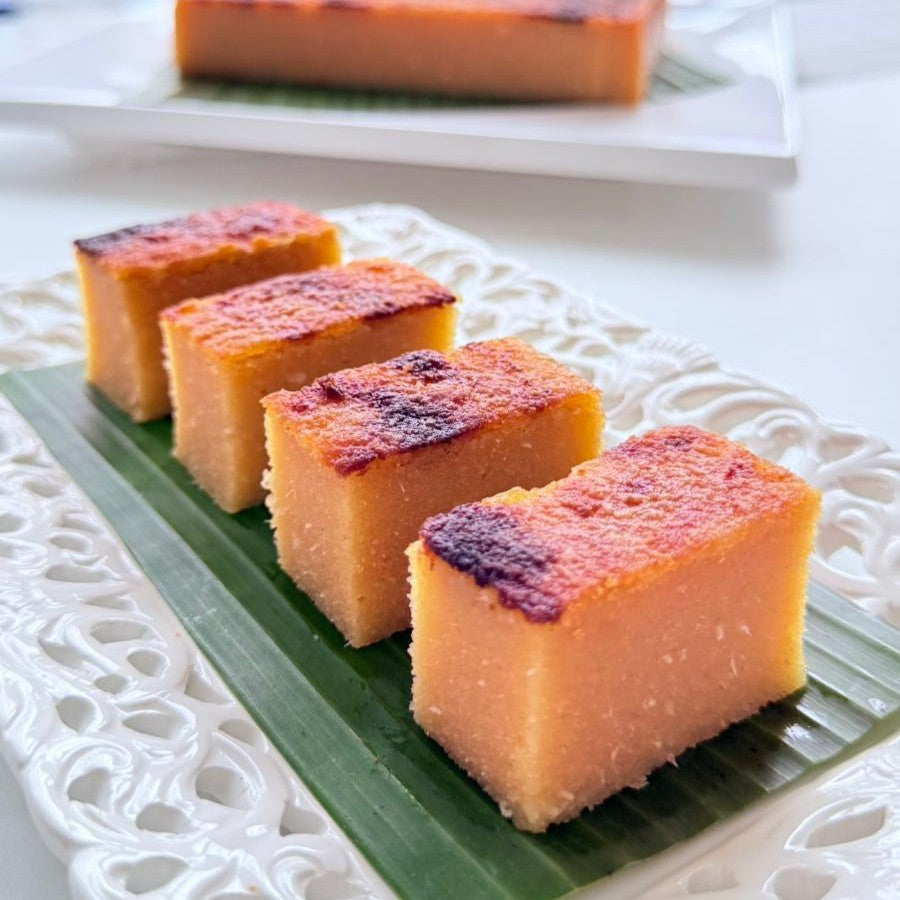 Heritage Kueh Favourites: Kueh Bingka Ubi & Kueh Dadar (