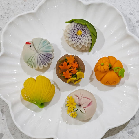Sweet Autumn: Nerikiri Wagashi Workshop by Vinna Christina (#VNA001)