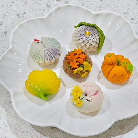 Sweet Autumn: Nerikiri Wagashi Workshop by Vinna Christina (#VNA001)