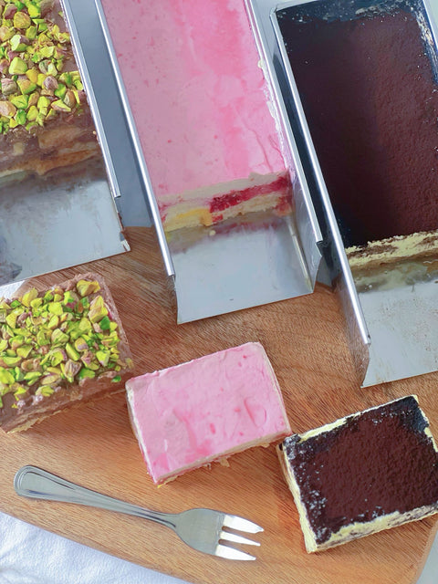 Long Tin Tiramisu (Classis, Chocolate Pistachio, Raspberry Yuzu) (#YENSGN0002)