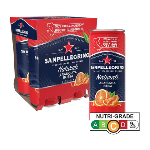SAN PELLEGRINO ARANCIATA ROSSA 33CL (#122734)