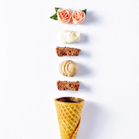Bean Paste Flower Piping  (#YENBPFP)