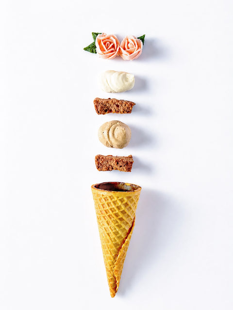 Bean Paste Flower Piping  (#YENBPFP)