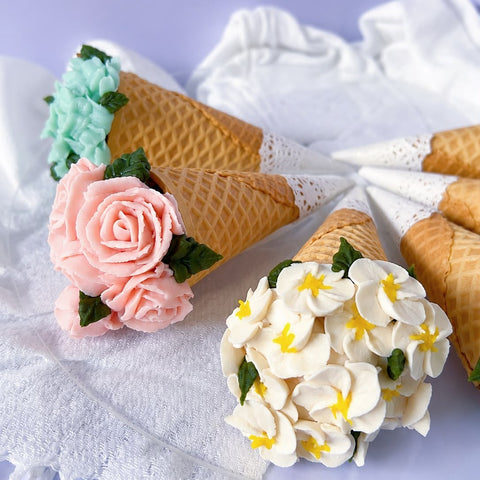 Bean Paste Flower Piping  (#YENBPFP)