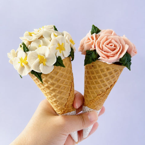 Bean Paste Flower Piping  (#YENBPFP)