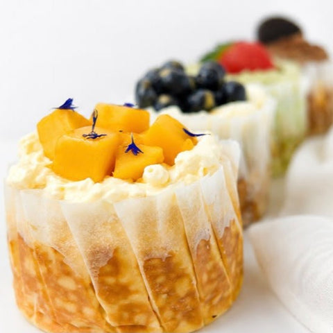 Mini Basque Cheesecake (#YENMBC)