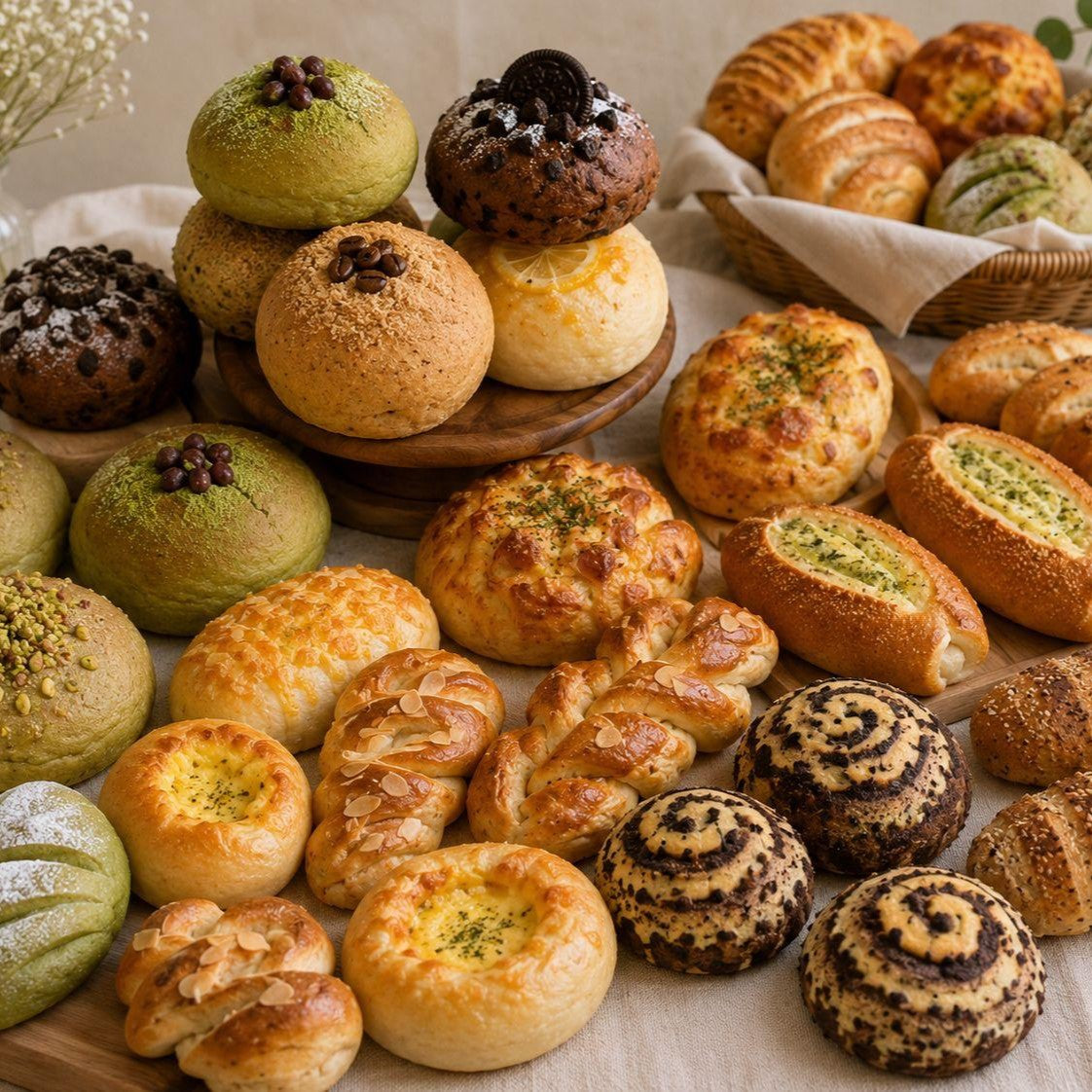 Artisan European Bun Series (