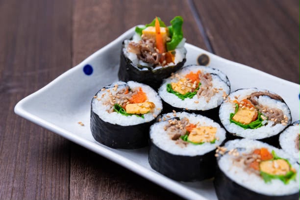 Korean Street Food Kids Camp (1 FOR 1): Rainbow Gimbap, Korean Sweet Soy Chicken Skewers & Butter Tteok (