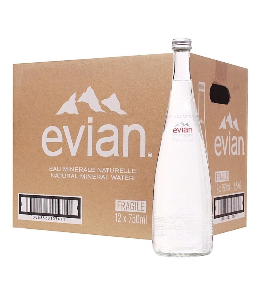 NATURAL MINERAL WATER GLASS 750ML (
