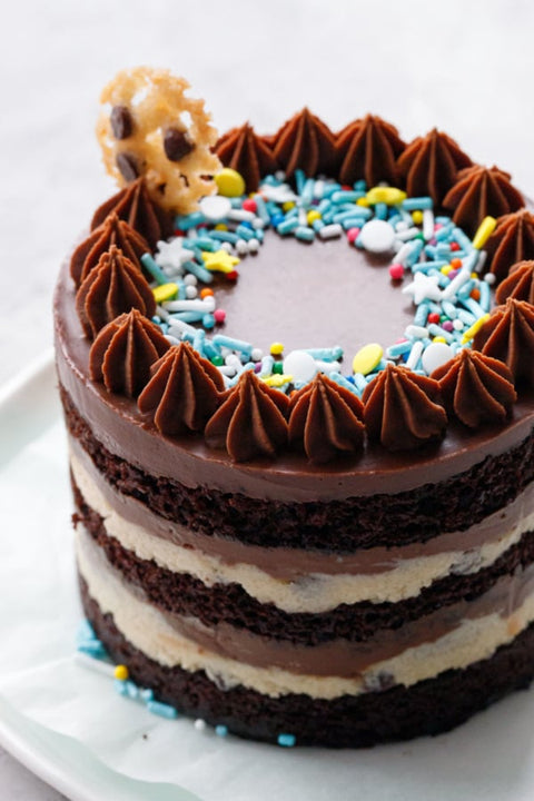 Naked Layer Chocolate Cake (for Junior/Teens) (#SANDYNKD)
