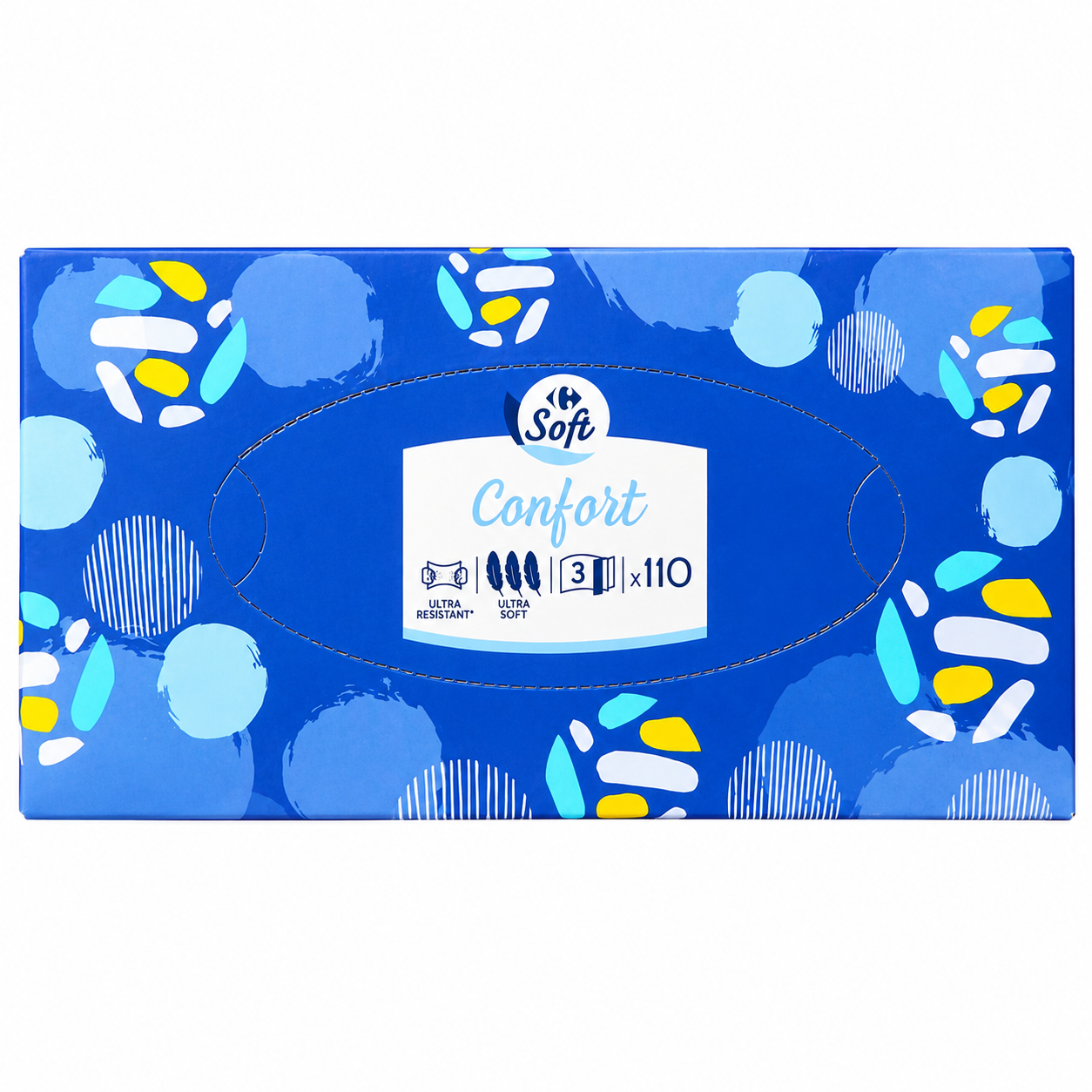SOFT FACIAL TISSUES BOX 110PC (