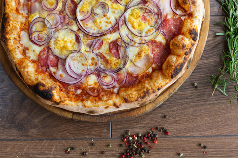 Smoked Duck Pizza & 5 Cheese Pinsa (#PIZZA1)