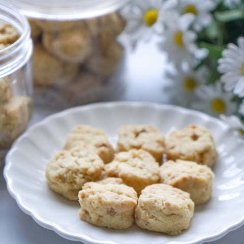 CNY Auspicious Crunch: Almond & Lemongrass Cookies (#CNY002)