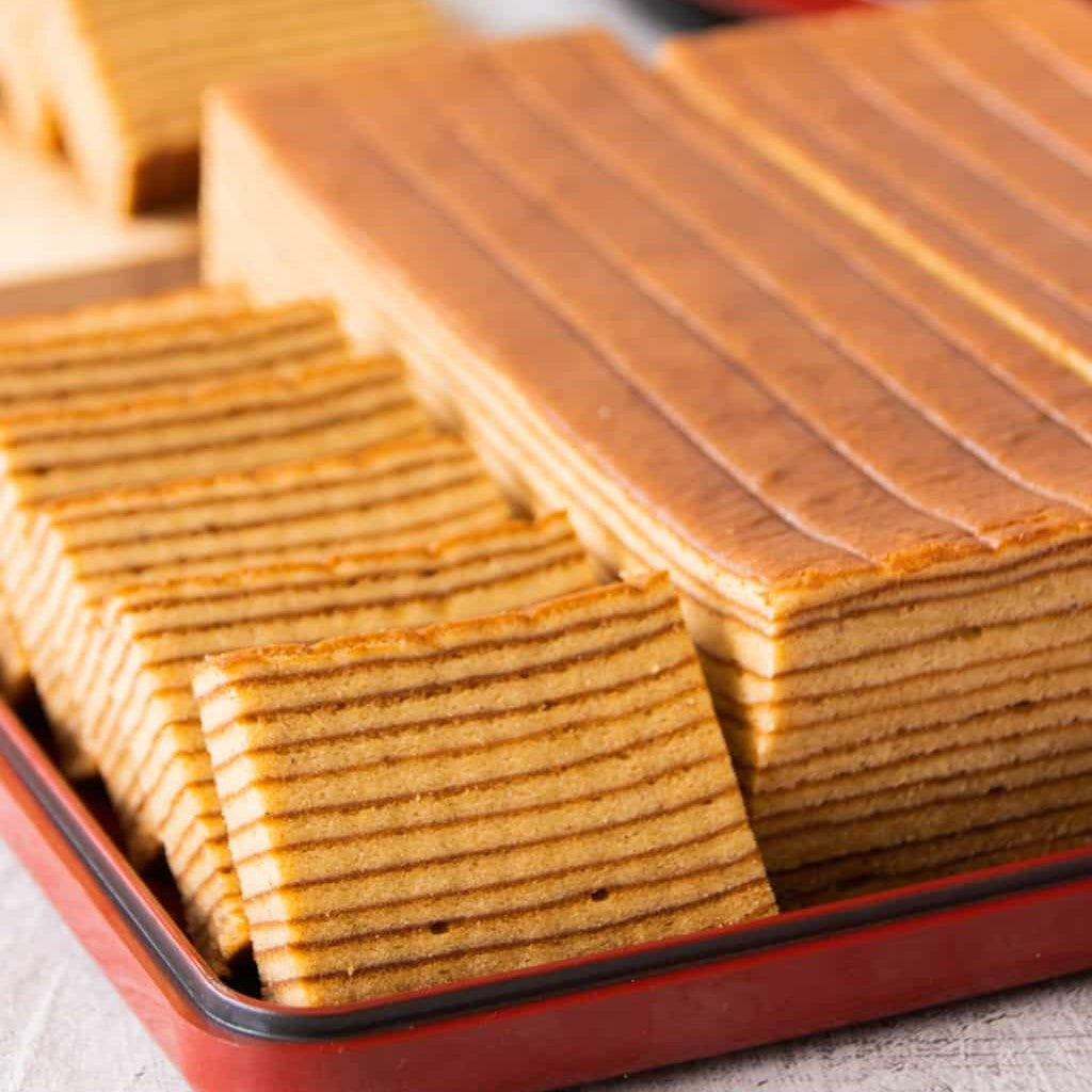 Traditional Indonesian Style Lapis Cake (