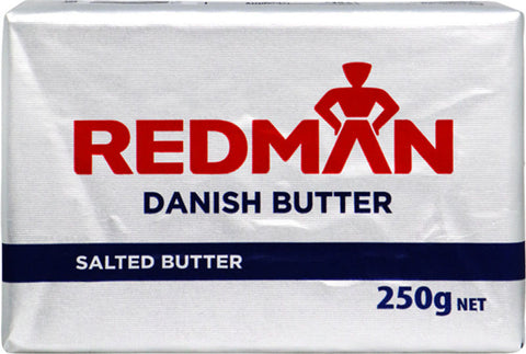 BUTTER SALTED LACTIC/REDMAN 250G (#112466)